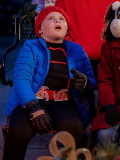 Wyatt Hunt Best Christmas Ever 2023 Blue Jacket