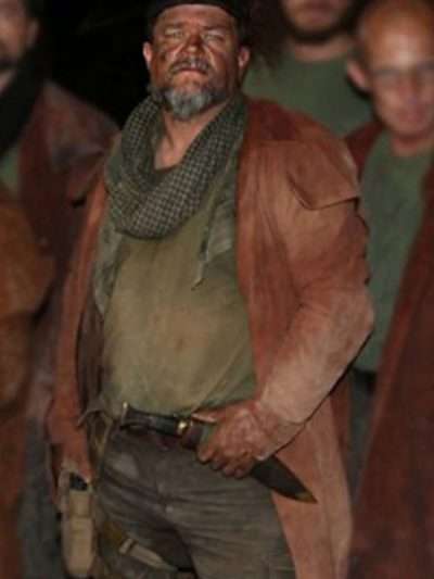 Lance Caver Bloodthirst 2023 Brown Leather Coat