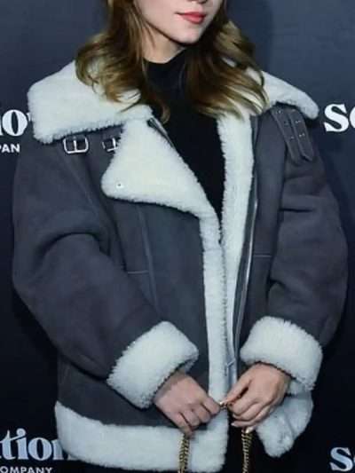 Caylee Cowan Divinity 2023 Shearling Leather Jacket