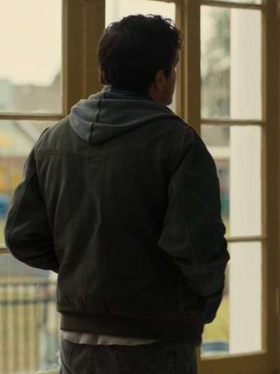 Josh Hutcherson Five Nights at Freddy's Grey Bomber Jacket