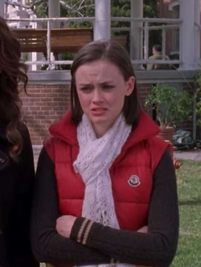 Gilmore Girls Rory Gilmore Multicolor Puffer Vest