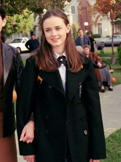 Gilmore Girls S03 Rory Gilmore Black Coat