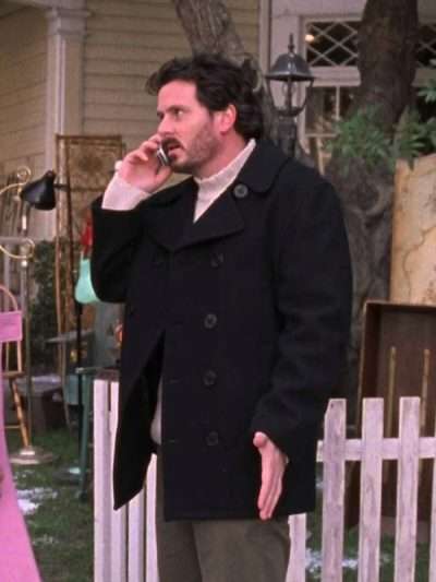Jason Stiles Gilmore Girls Black Peacoat