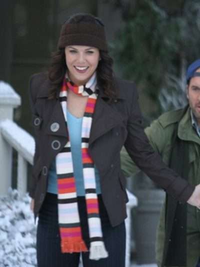 Lauren Graham Gilmore Girls S05 Brown Jacket