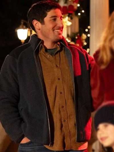 Best Christmas Ever 2023 Jason Biggs Grey Jacket
