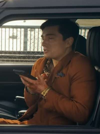 Josh Hutcherson The Beekeeper 2024 Brown Suit