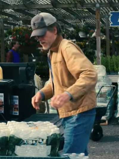 Ethan Hawke Leave the World Behind 2023 Brown Cotton Jacket