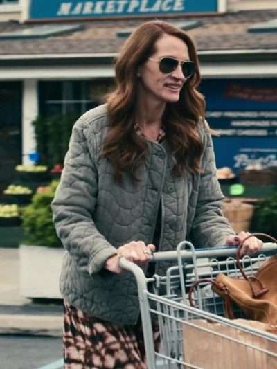 Julia Roberts Leave the World Behind Quilted Jacket