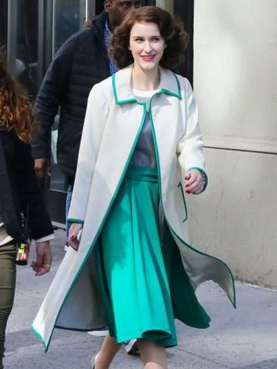 Miriam Maisel The Marvelous Mrs. Maisel S05 White Trench Coat