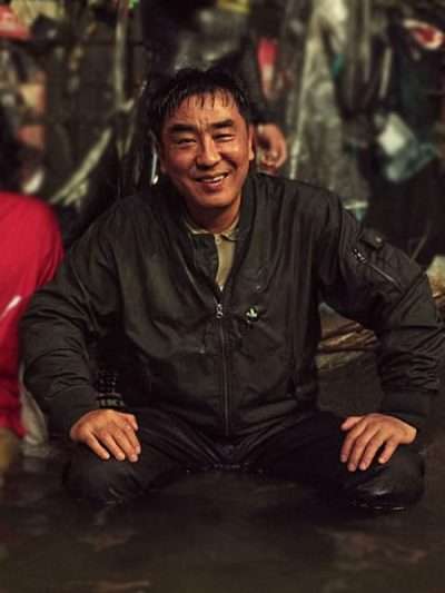 Jang Joo-won Moving S01 Black Bomber Jacket
