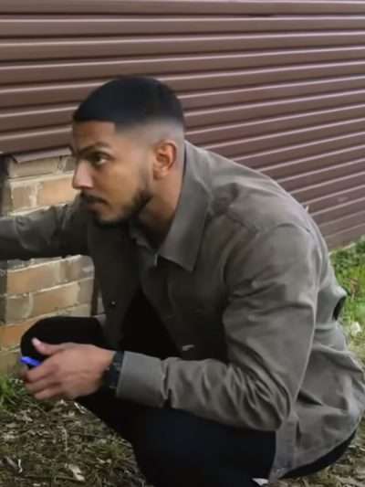 DeShawn Jackson NCIS Sydney S01 Grey Cotton Jacket