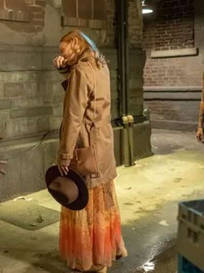 Carly Farmer Quantum Leap S01 Brown Coat