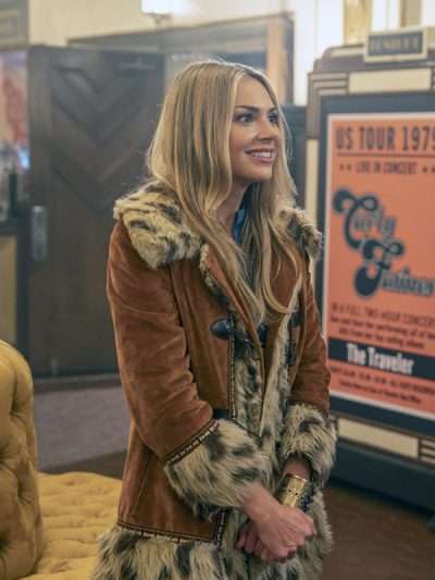 Jamie Farmer Quantum Leap Brown Leather Shearling Jacket