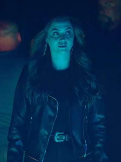 Pam Shoresy S02 Black Leather Jacket
