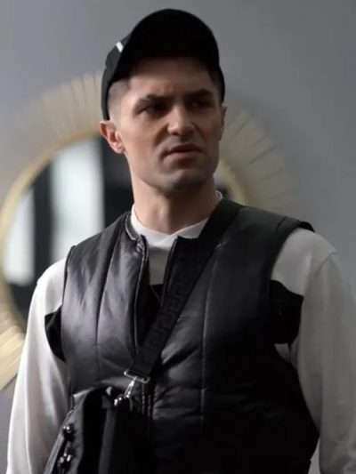 Jamie Tartt Ted Lasso Black Puffer Vest