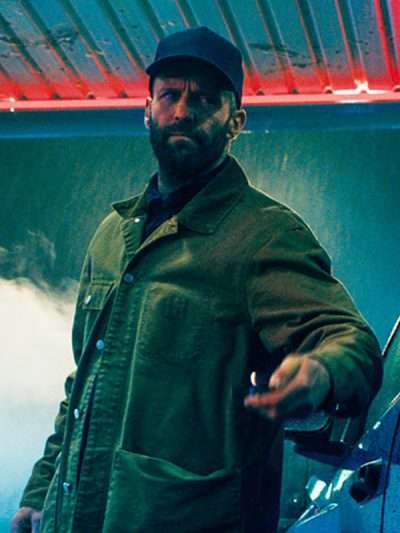 Jason Statham The Beekeeper 2024 Brown Jacket
