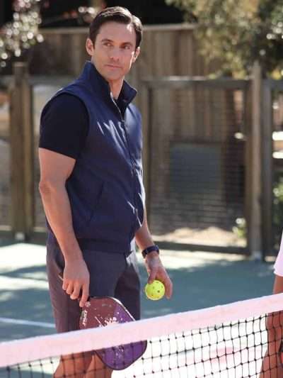 Milo Ventimiglia The Company You Keep Blue Vest