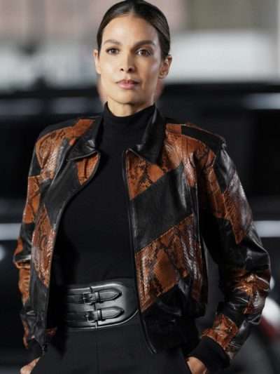 Daphne Finch The Company You Keep S01 Bomber Leather Jacket