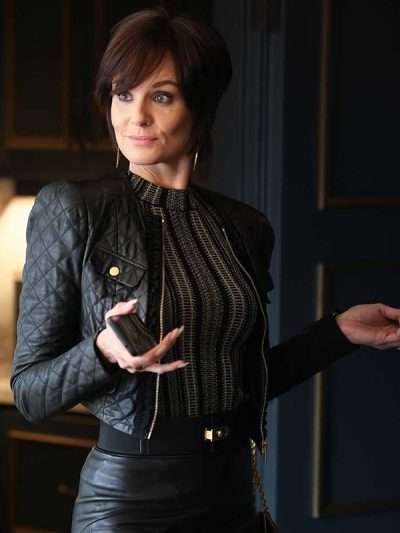 Birdie Nicoletti The Company You Keep S01 Black Leather Jacket