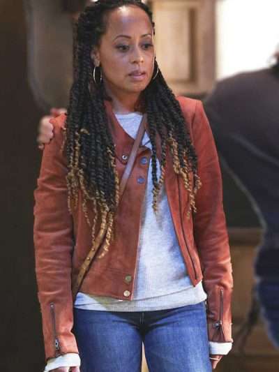 Shelby The Company You Keep S01 Suede Leather Jacket