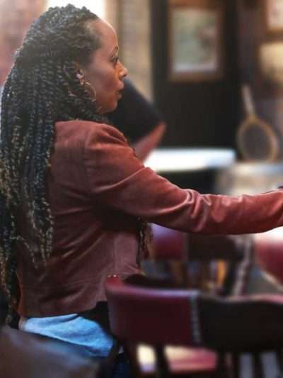 Shelby The Company You Keep S01 Brown Suede Leather Jacket