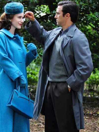 Milo Ventimiglia The Marvelous Mrs. Maisel Trench Coat