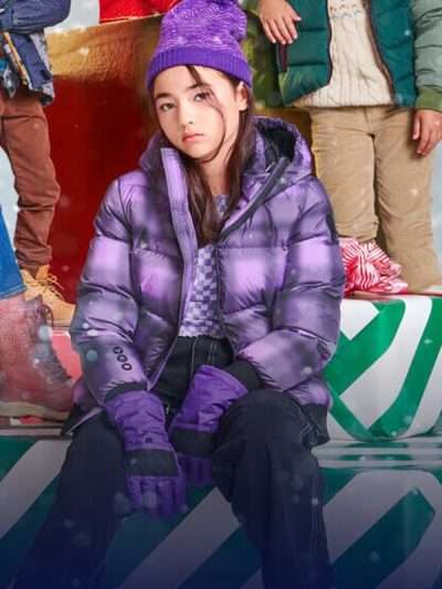 Imogen Cohen The Naughty Nine Purple Jacket