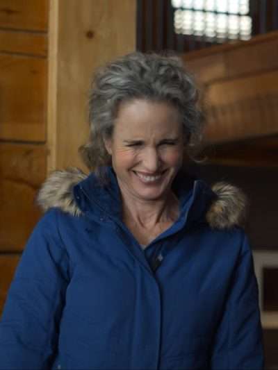 Andie MacDowell The Other Zoey 2023 Parka Jacket