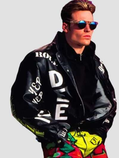 Cool as Ice Vanilla Ice Black Leather Jacket