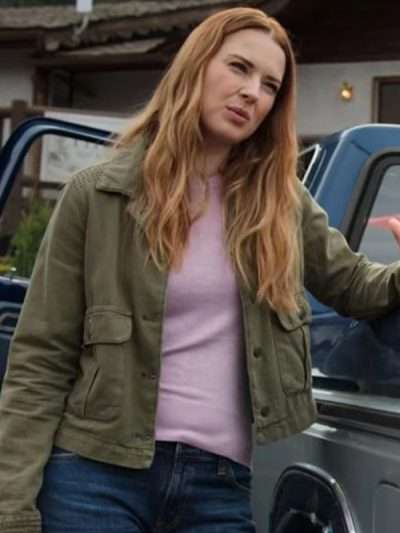 Melinda Monroe Virgin River S02 Green Cotton Jacket