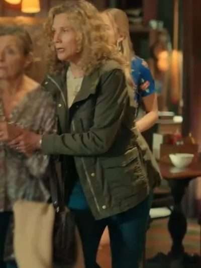 Jo Ellen Virgin River S05 Green Cotton Jacket