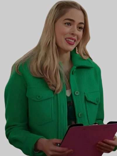 Lizzie Virgin River 2023 Green Wool Jacket