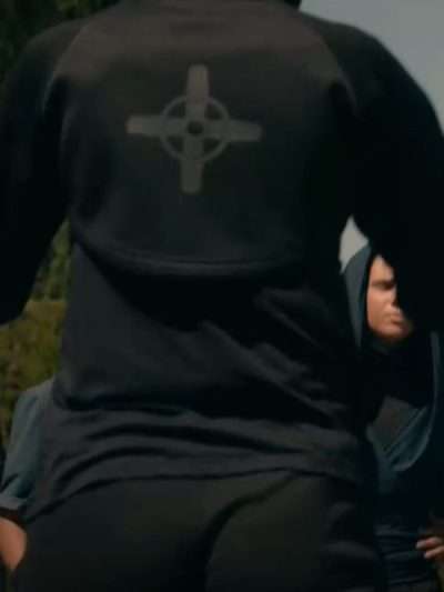 Sister Crimson Warrior Nun Black Hoodie
