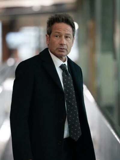 David Duchovny What Happens Later 2023 Black Coat