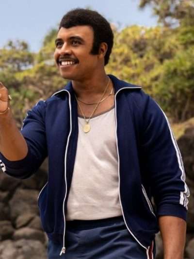 Rocky Johnson Young Rock S01 Blue Jacket