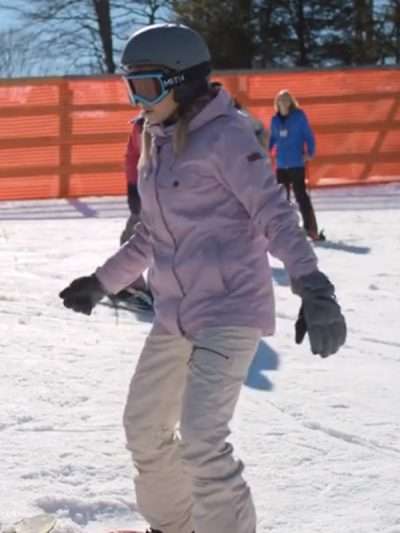 Zoey Miller The Other Zoey 2023 Purple Hooded Jacket