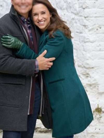 Lacey Chabert A Merry Scottish Christmas Coat