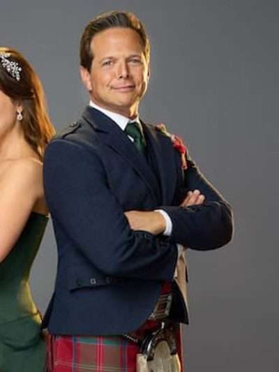Scott Wolf A Merry Scottish Christmas Blazer