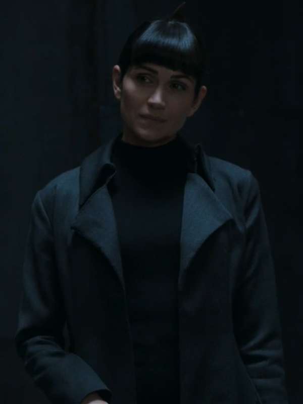 Lela Loren Awareness 2023 Grey Trench Coat