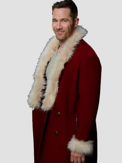 Luke Macfarlane Catch Me If You Claus 2023 Red Coat