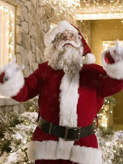 Austin Pendleton Christmas with the Kranks 2004 Santa Red Coat