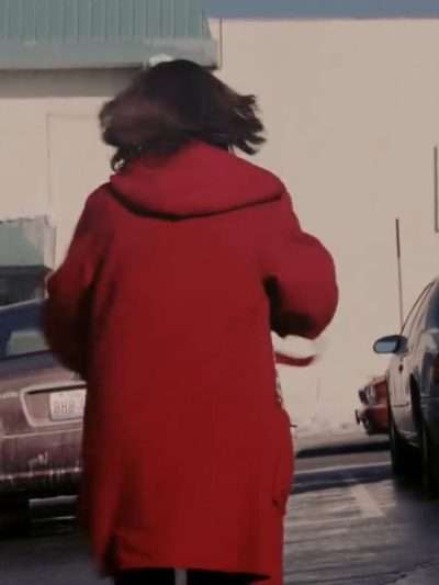 Jamie Lee Curtis Christmas with the Kranks Red Hooded Coat