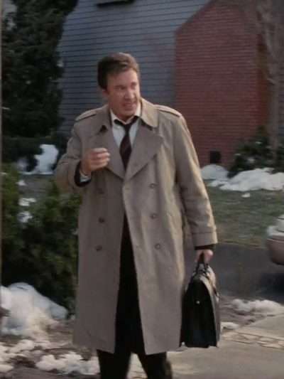 Tim Allen Christmas with the Kranks Cotton Trench Coat