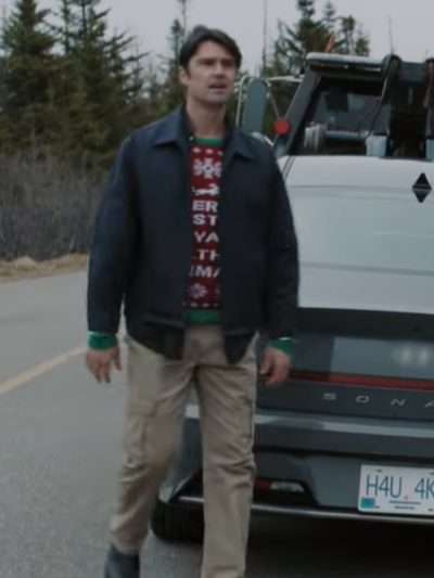 Everything Christmas 2023 Corey Sevier Black Jacket