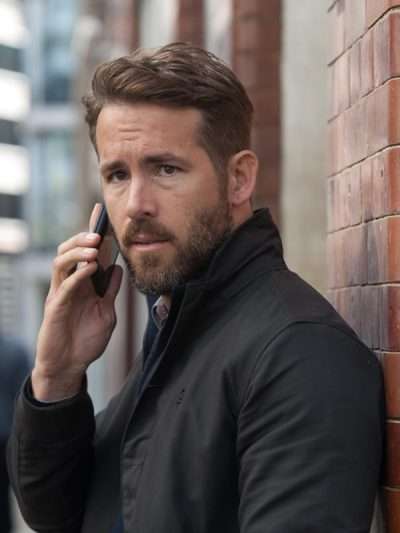 Ryan Reynolds Criminal Black Cotton Jacket