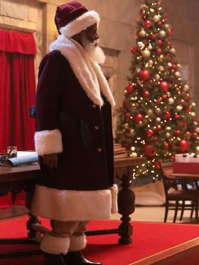 The Naughty Nine 2023 Danny Glover Santa Coat