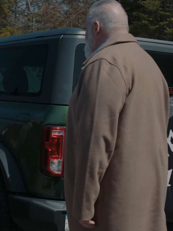 George Masswohl Everything Christmas Brown Coat