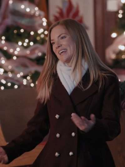 Cindy Busby Everything Christmas 2023 Wool Coat