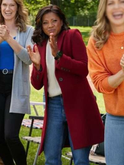 Kalyn Miles Fourth Down and Love 2023 Wool Coat