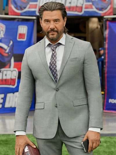 Steve Bacic Fourth Down and Love Grey Suit